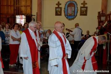 Procesión religiosa en El Ejido (Foto Francisco Javier Santana)